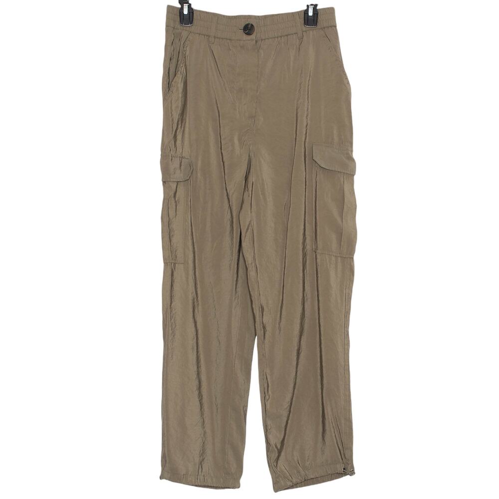 Joie Pants Cargo Utility Neutral Earthy Y2K Streetwear Minimalist 90s Medium